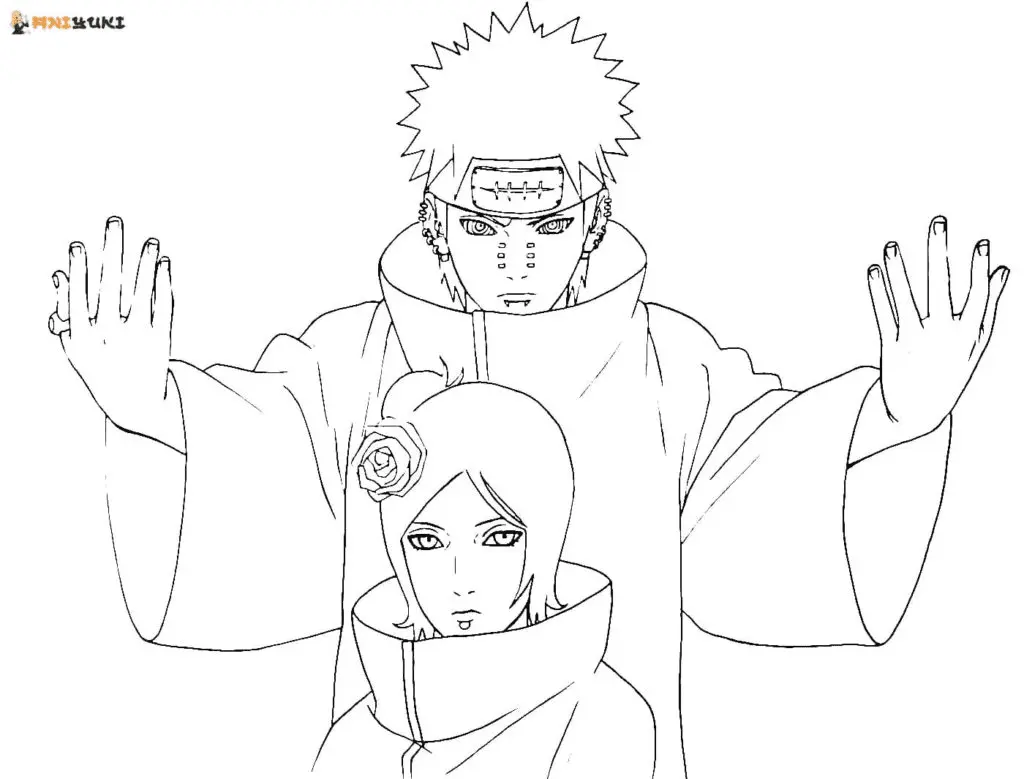 Akatsuki Coloring Pages 40