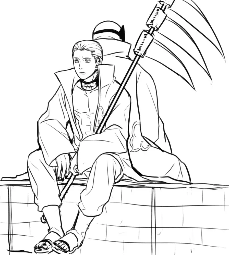 Akatsuki Coloring Pages 45