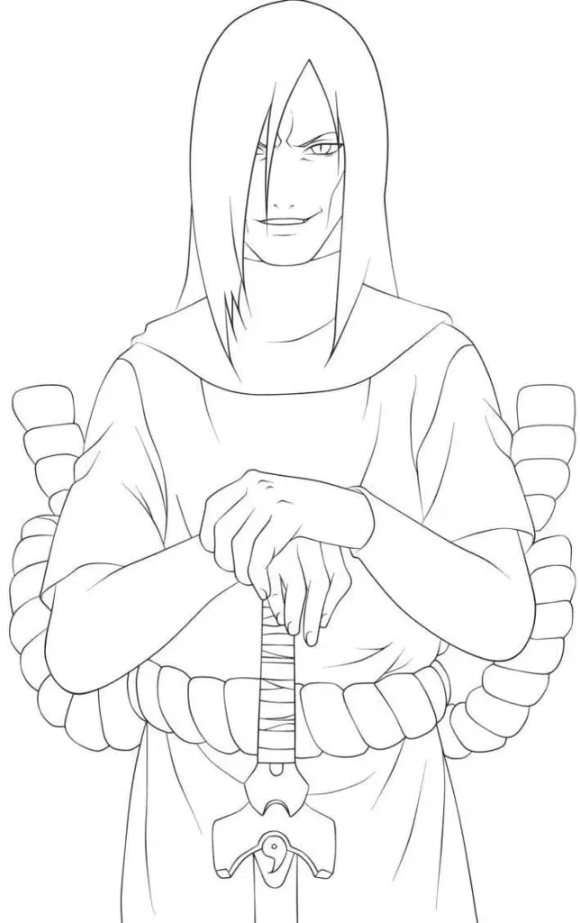 Akatsuki Coloring Pages 46