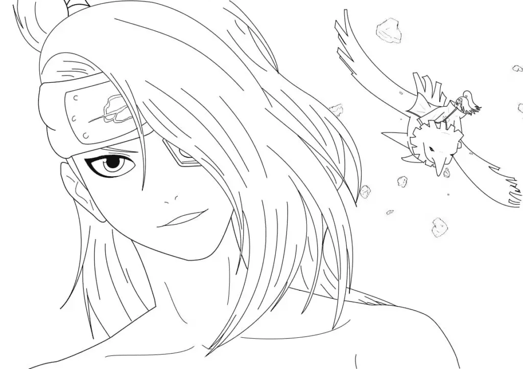 Akatsuki Coloring Pages 55