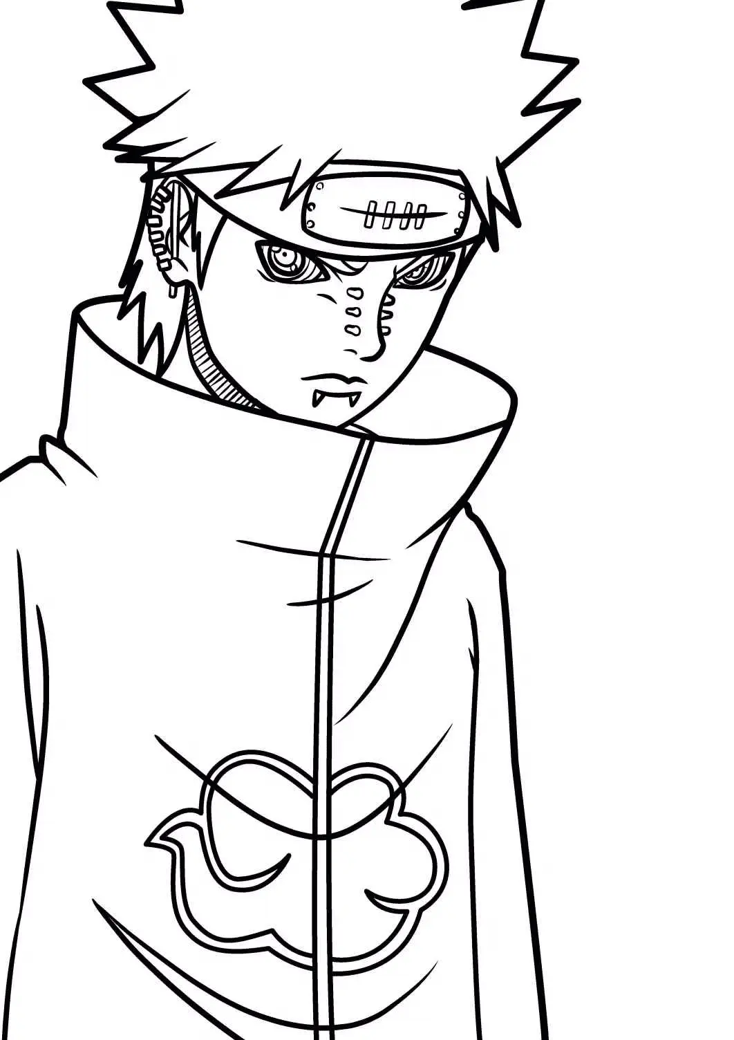 Akatsuki Coloring Pages 7