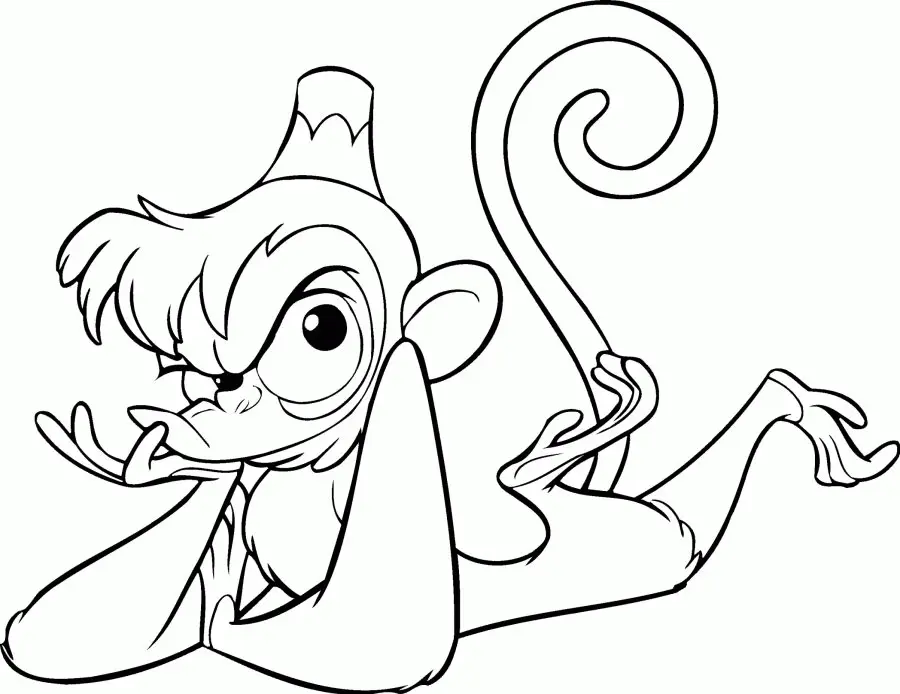 Aladdin Para Colorear 36