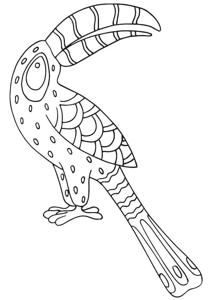 Alebrijes Ausmalbilder 14