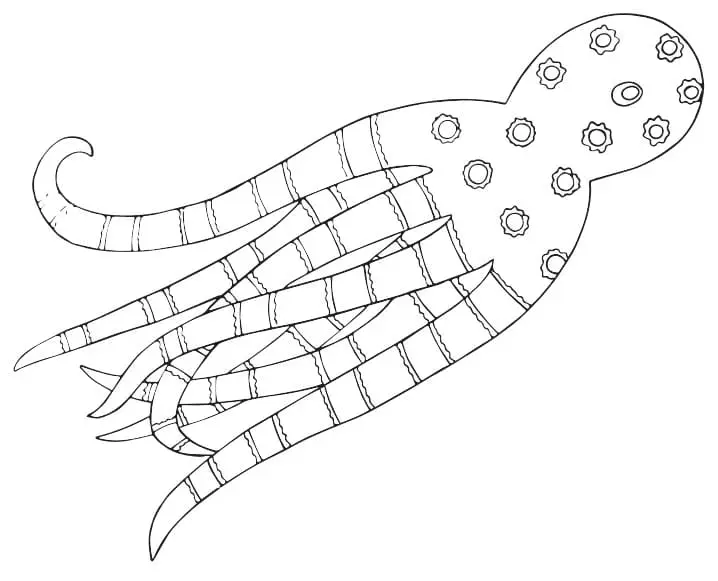 Alebrijes Ausmalbilder 77