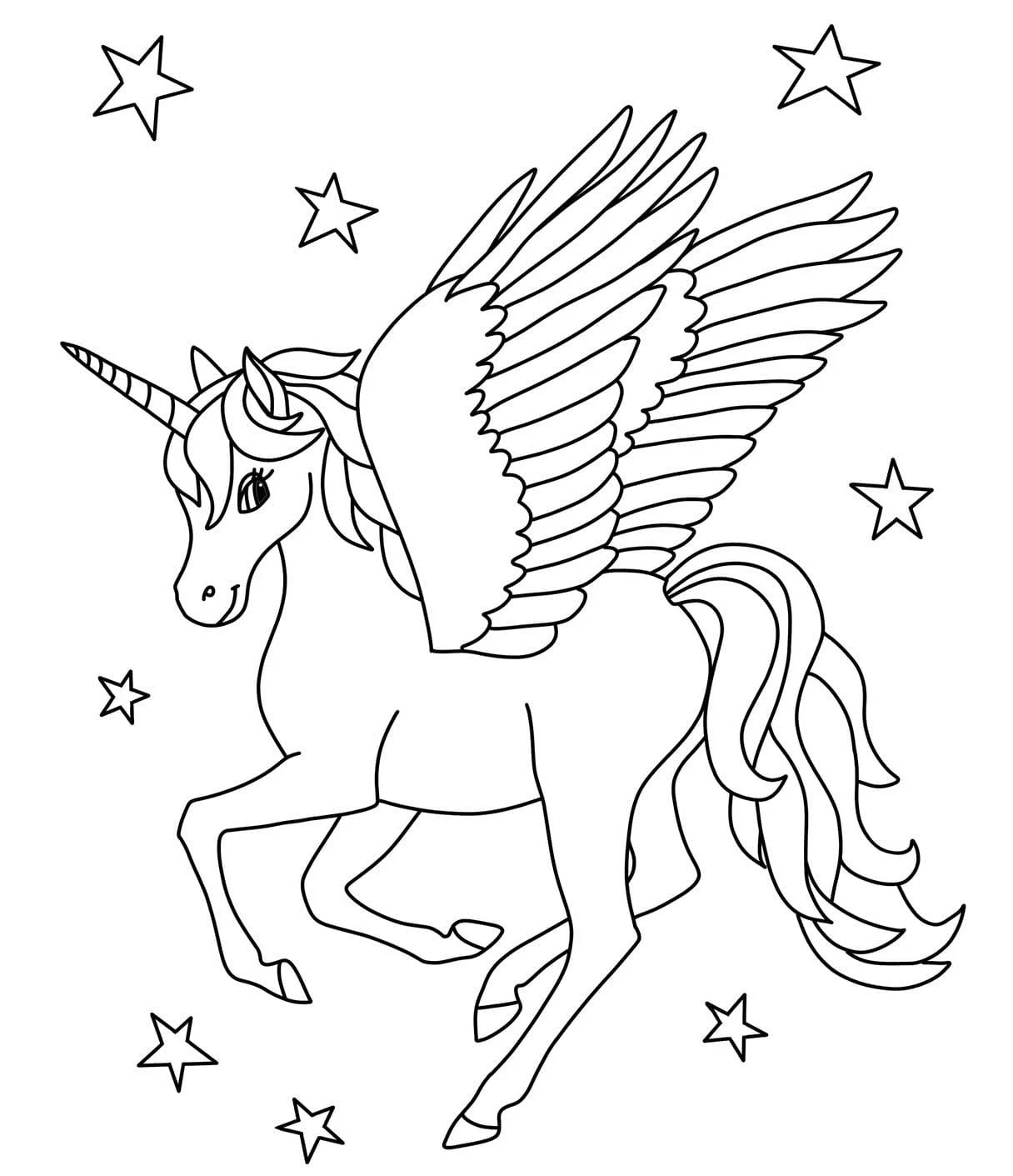 Alicorn Ausmalbilder 14