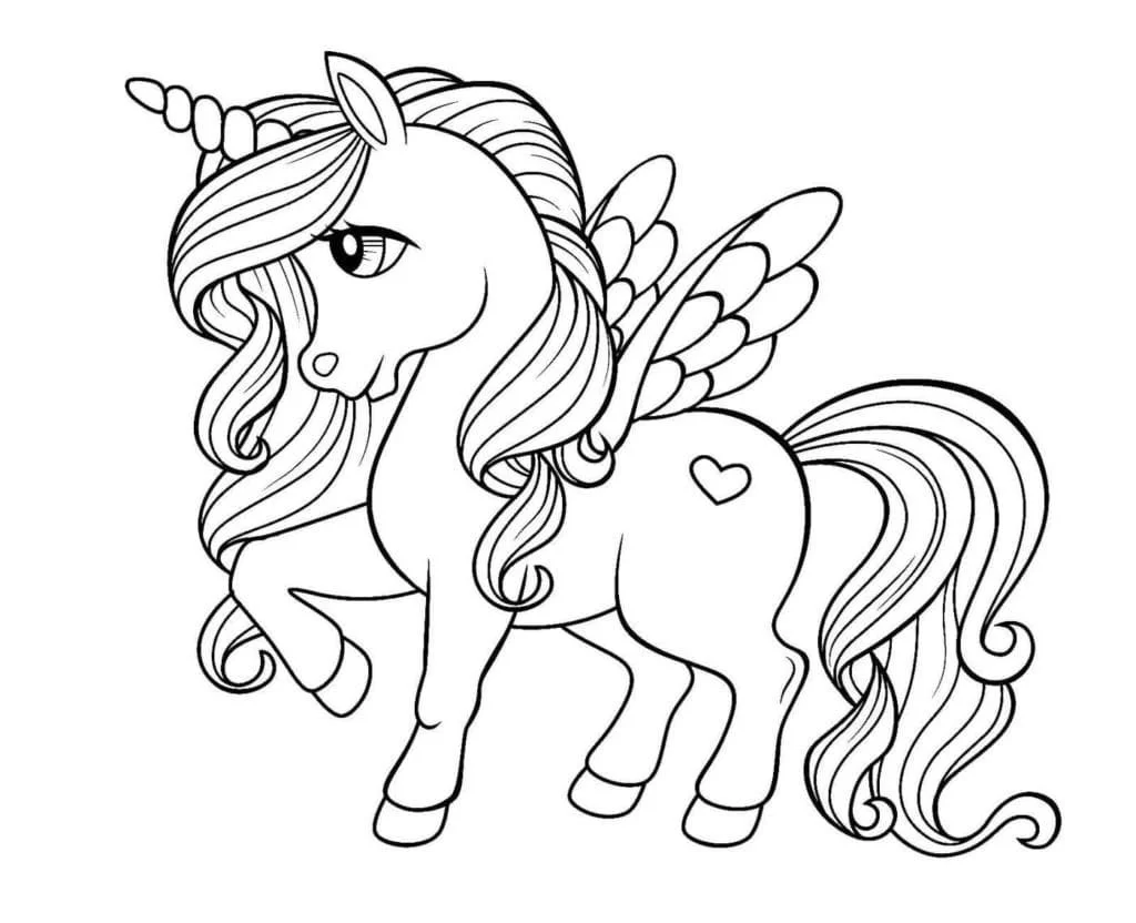 Alicorn Ausmalbilder 22