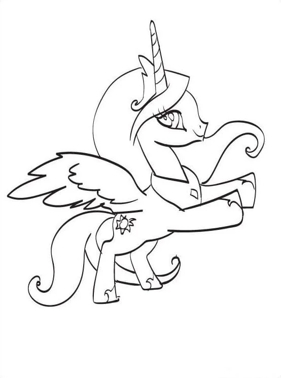 Alicorn Ausmalbilder 31
