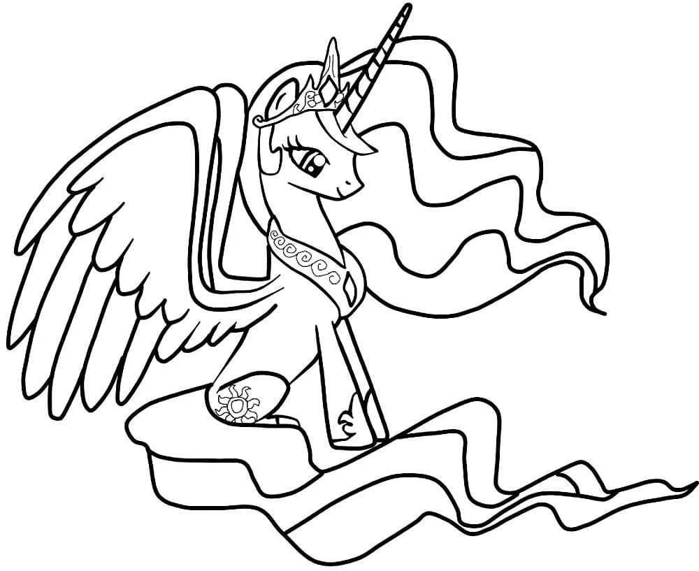Alicorn Ausmalbilder 62