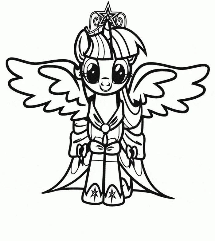 Alicorn Ausmalbilder 64