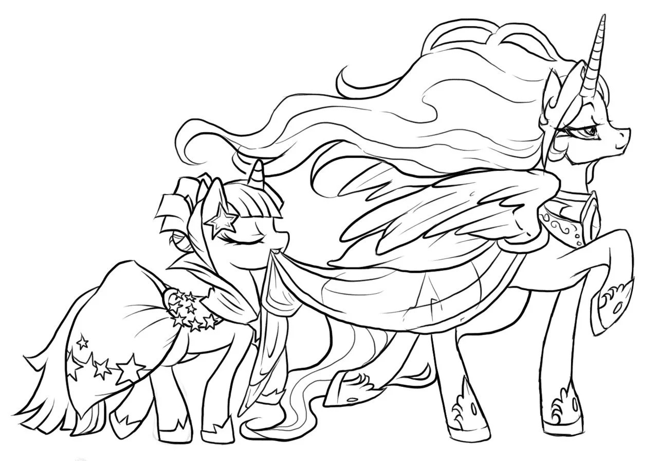 Alicorn Ausmalbilder 65