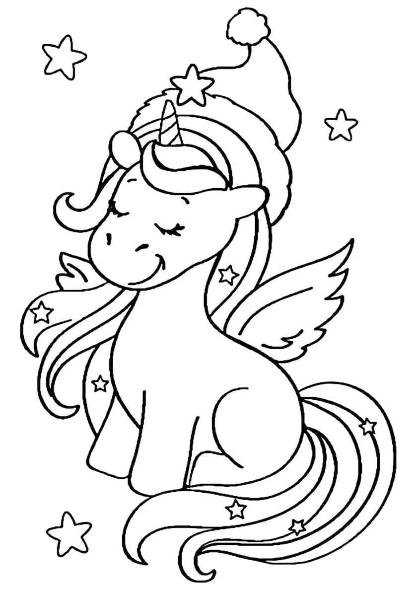 Alicorn Coloring Pages