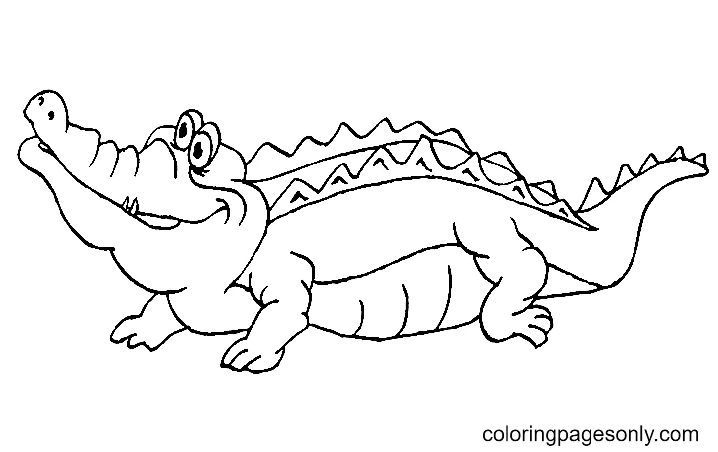 Alligator Coloring Pages 15