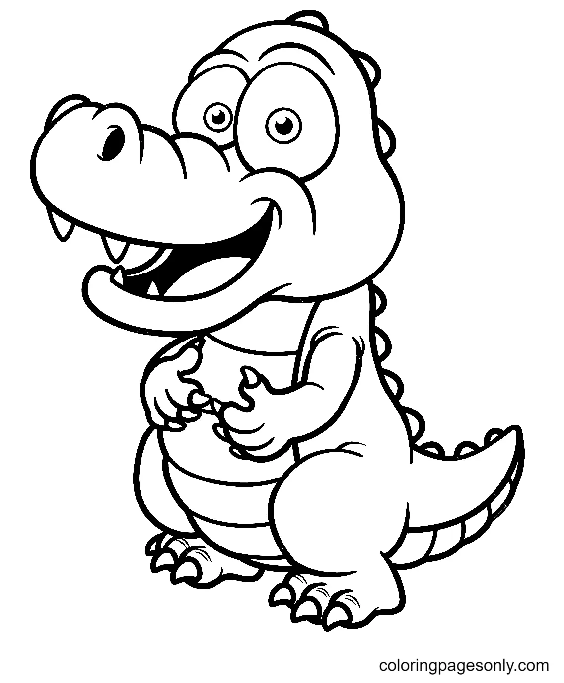 Alligator Coloring Pages 27