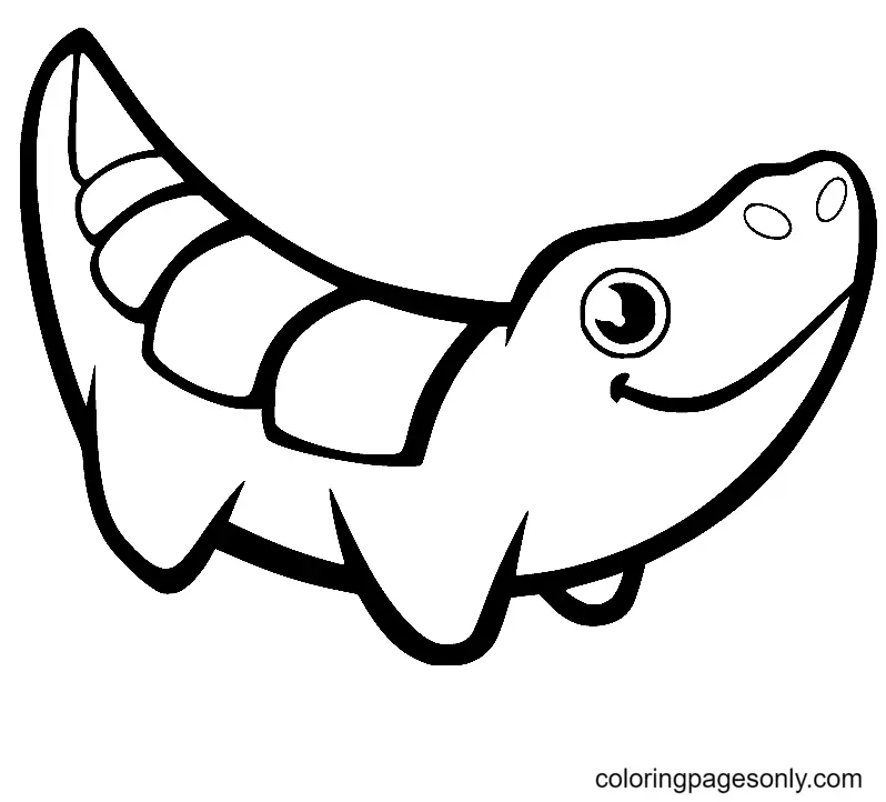Alligator Coloring Pages 28