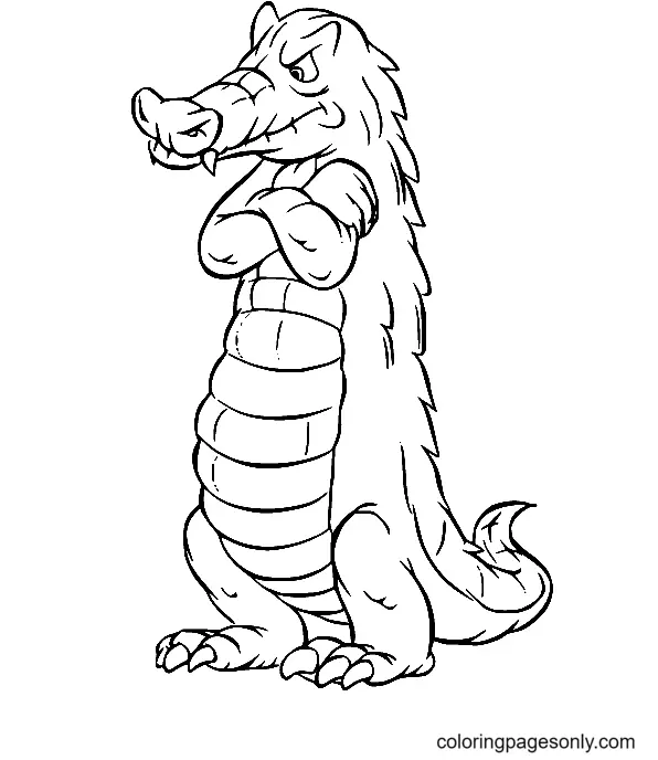 Alligator Coloring Pages 50