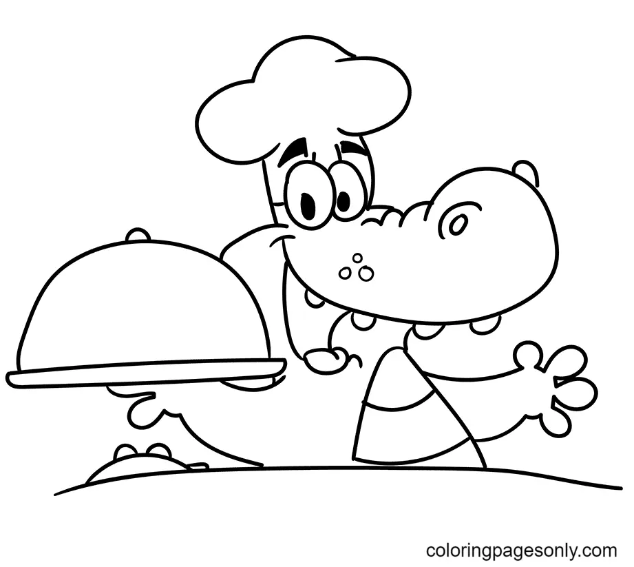 Alligator Coloring Pages 62
