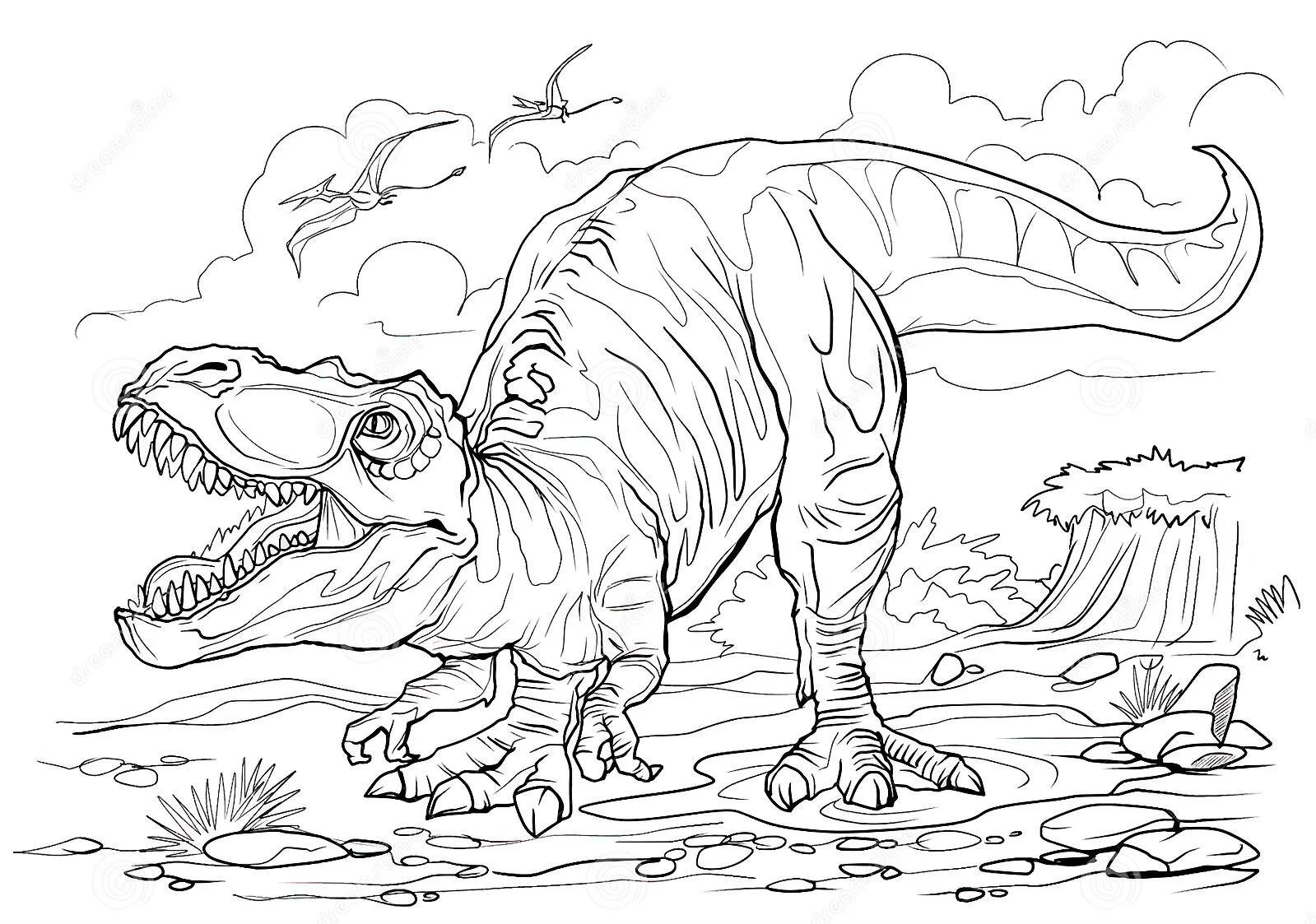 Allosaurus Coloring Pages 11