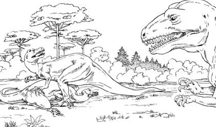 Allosaurus Coloring Pages 16