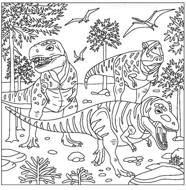 Allosaurus Coloring Pages 22