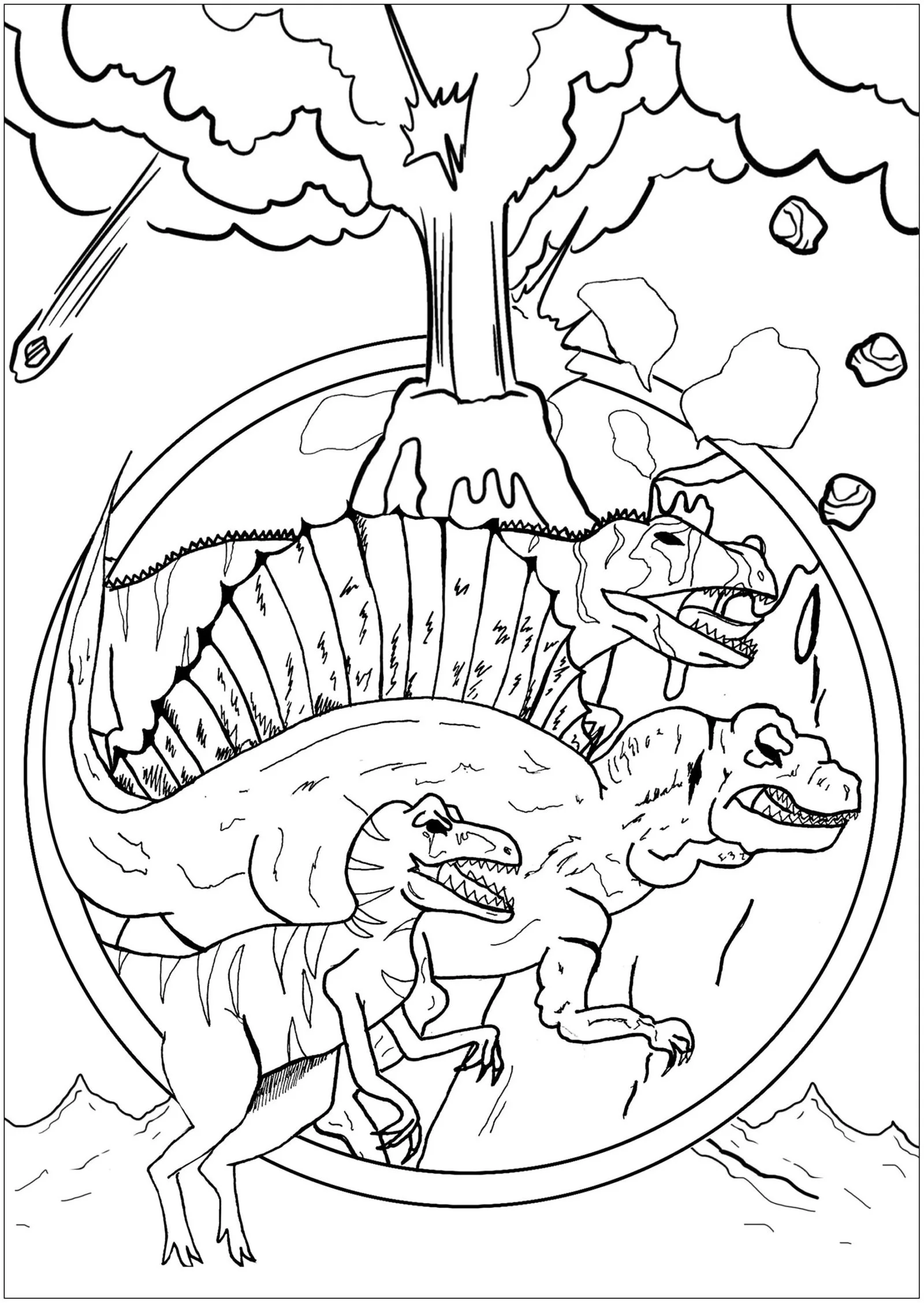 Allosaurus Coloring Pages 23