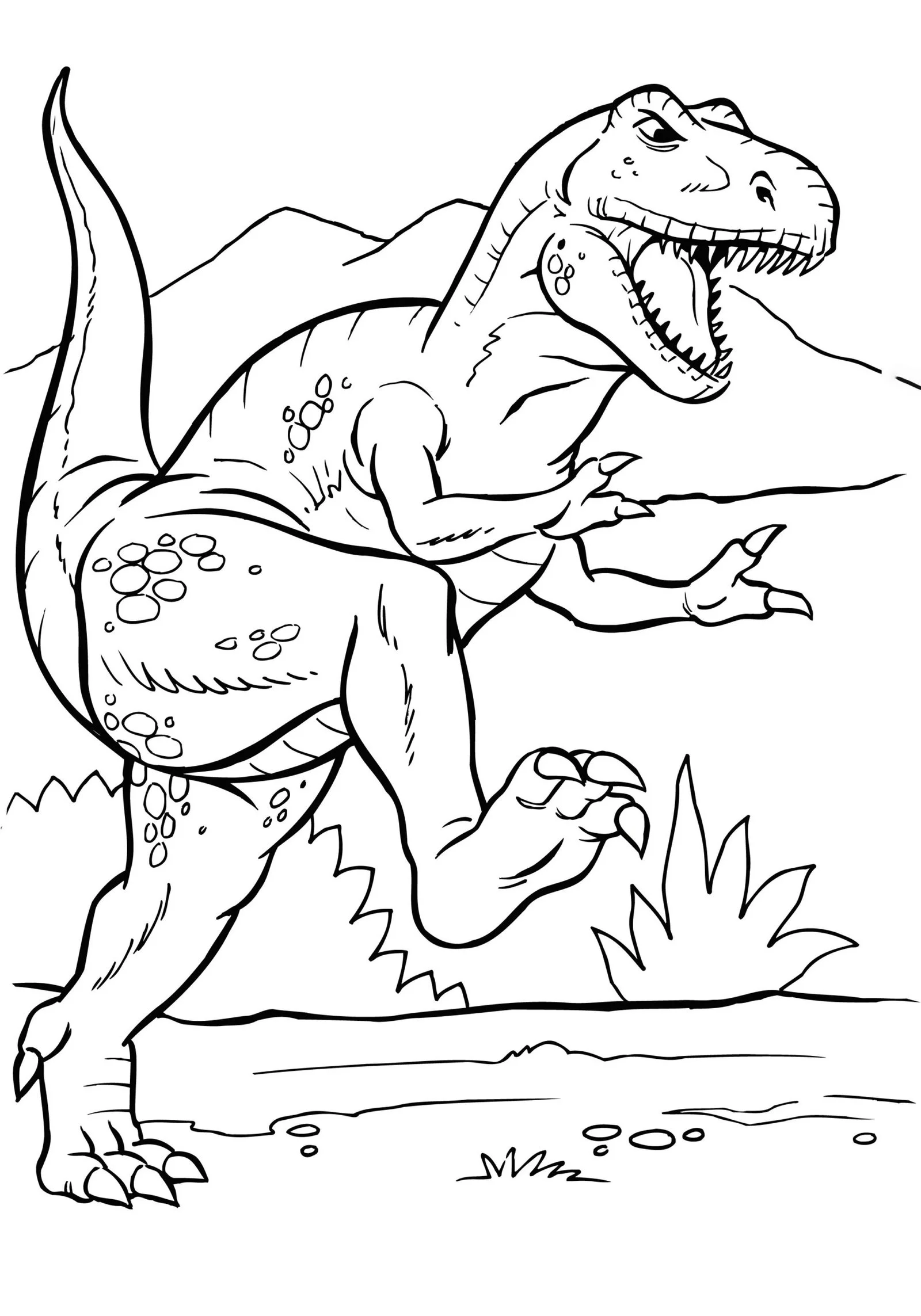 Allosaurus Coloring Pages 25