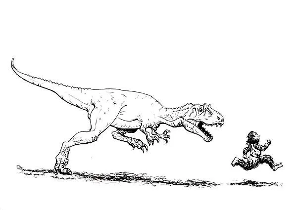 Allosaurus Coloring Pages 33