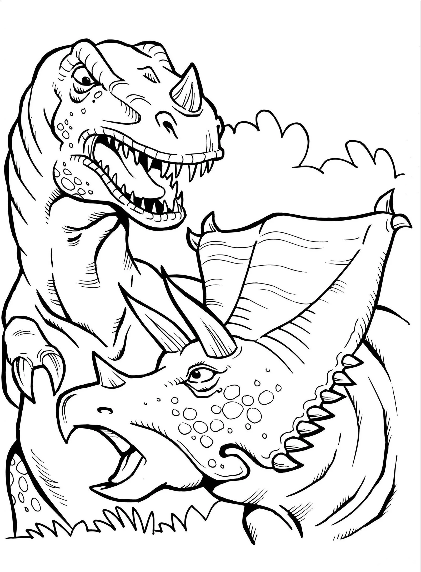 Allosaurus Coloring Pages 37