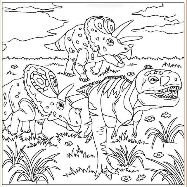 Allosaurus Coloring Pages 43