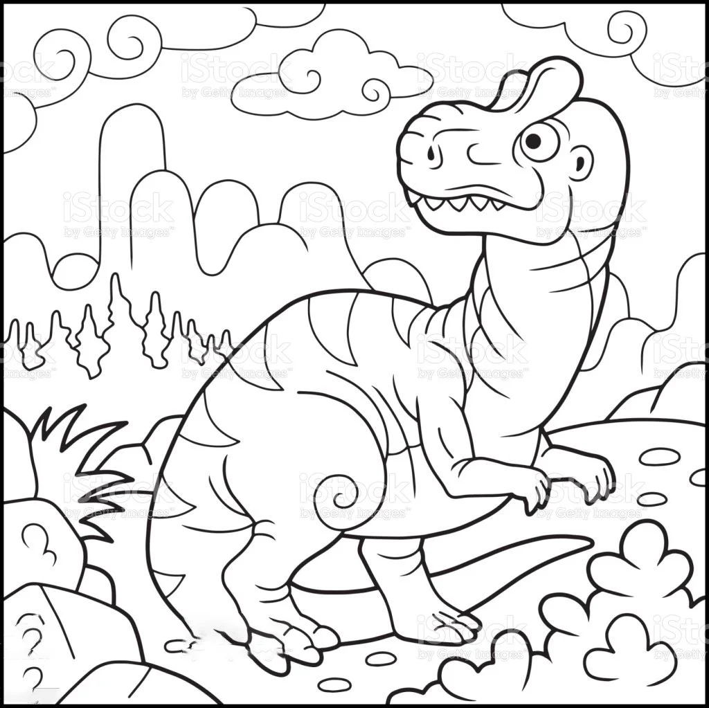 Allosaurus Coloring Pages 46