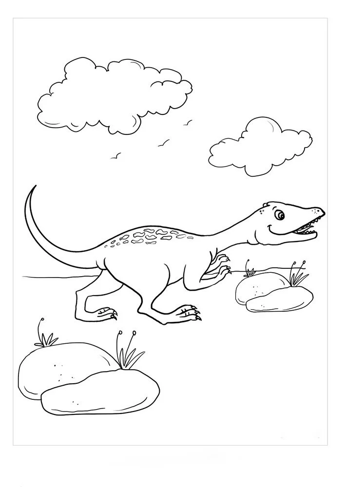 Allosaurus Coloring Pages 50