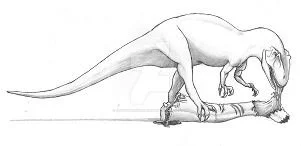 Allosaurus Coloring Pages 6
