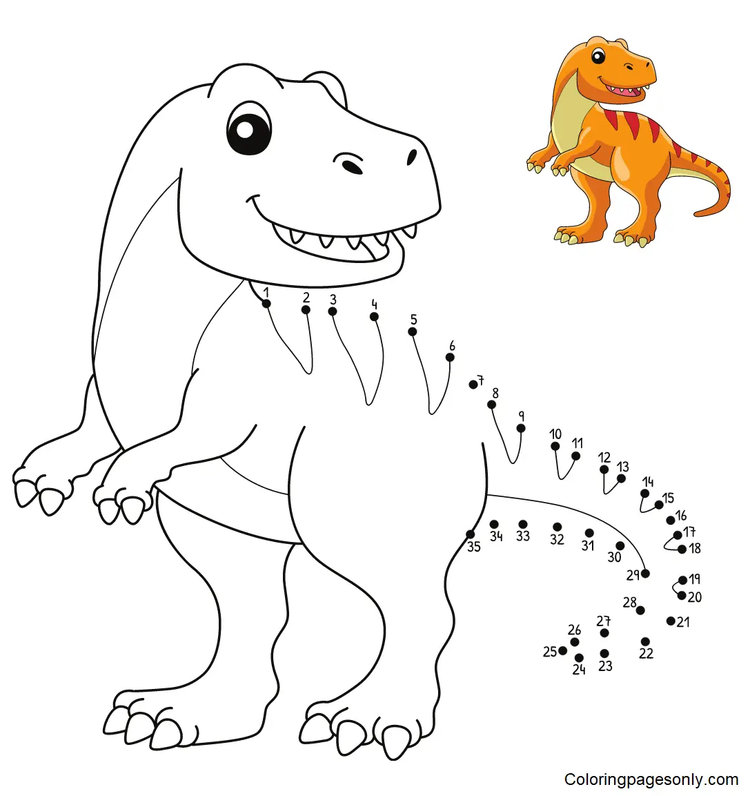 Allosaurus Coloring Pages 62