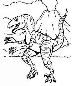 Allosaurus Coloring Pages 9
