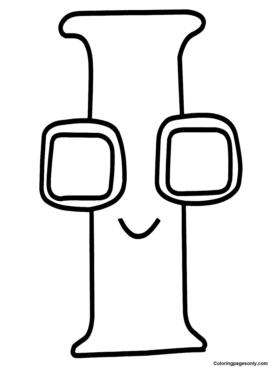 Alphabet Lore Coloring Pages 14