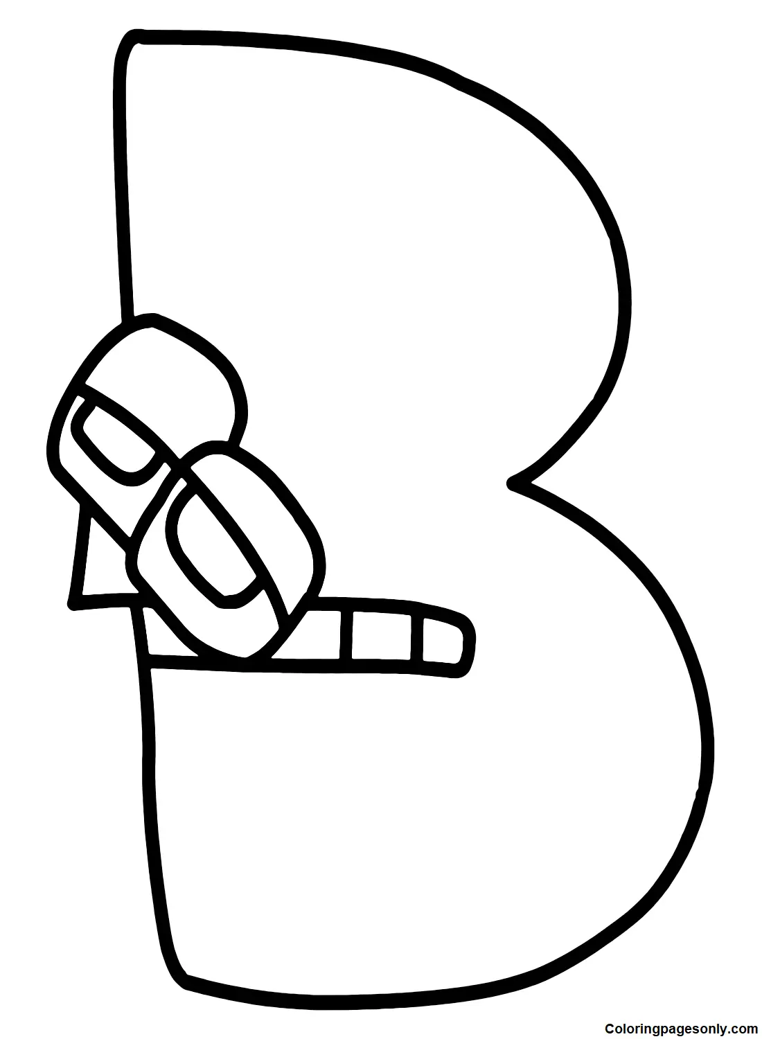 Alphabet Lore Coloring Pages 18