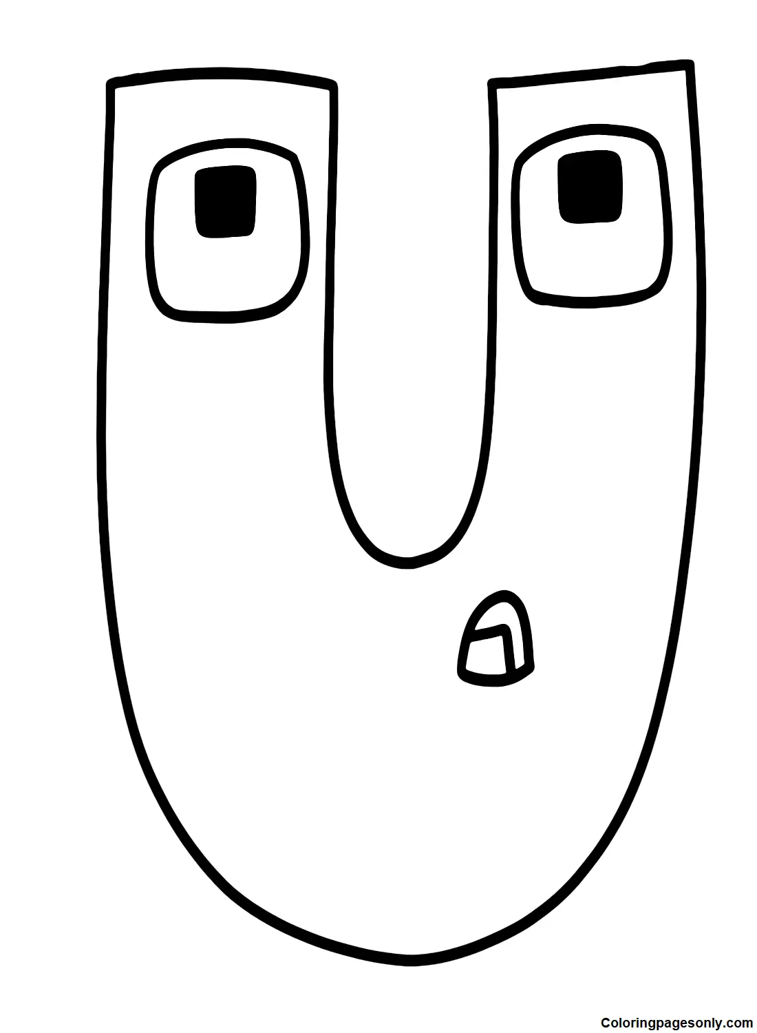 Alphabet Lore Coloring Pages 23