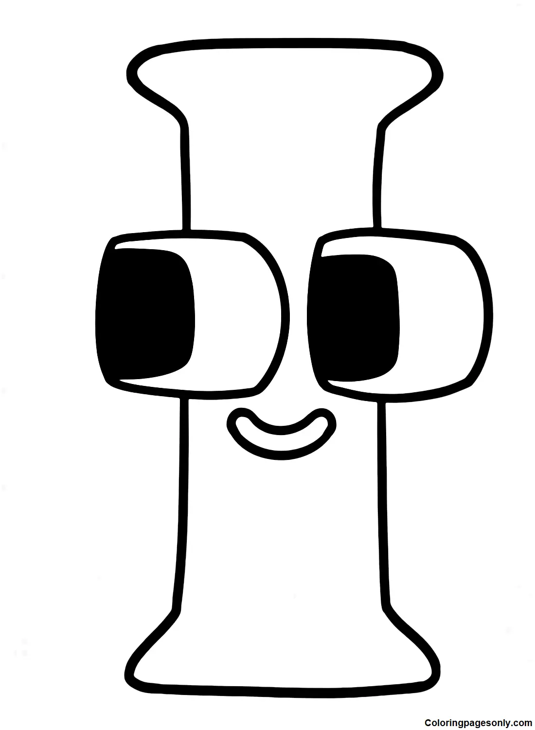 Alphabet Lore Coloring Pages 25