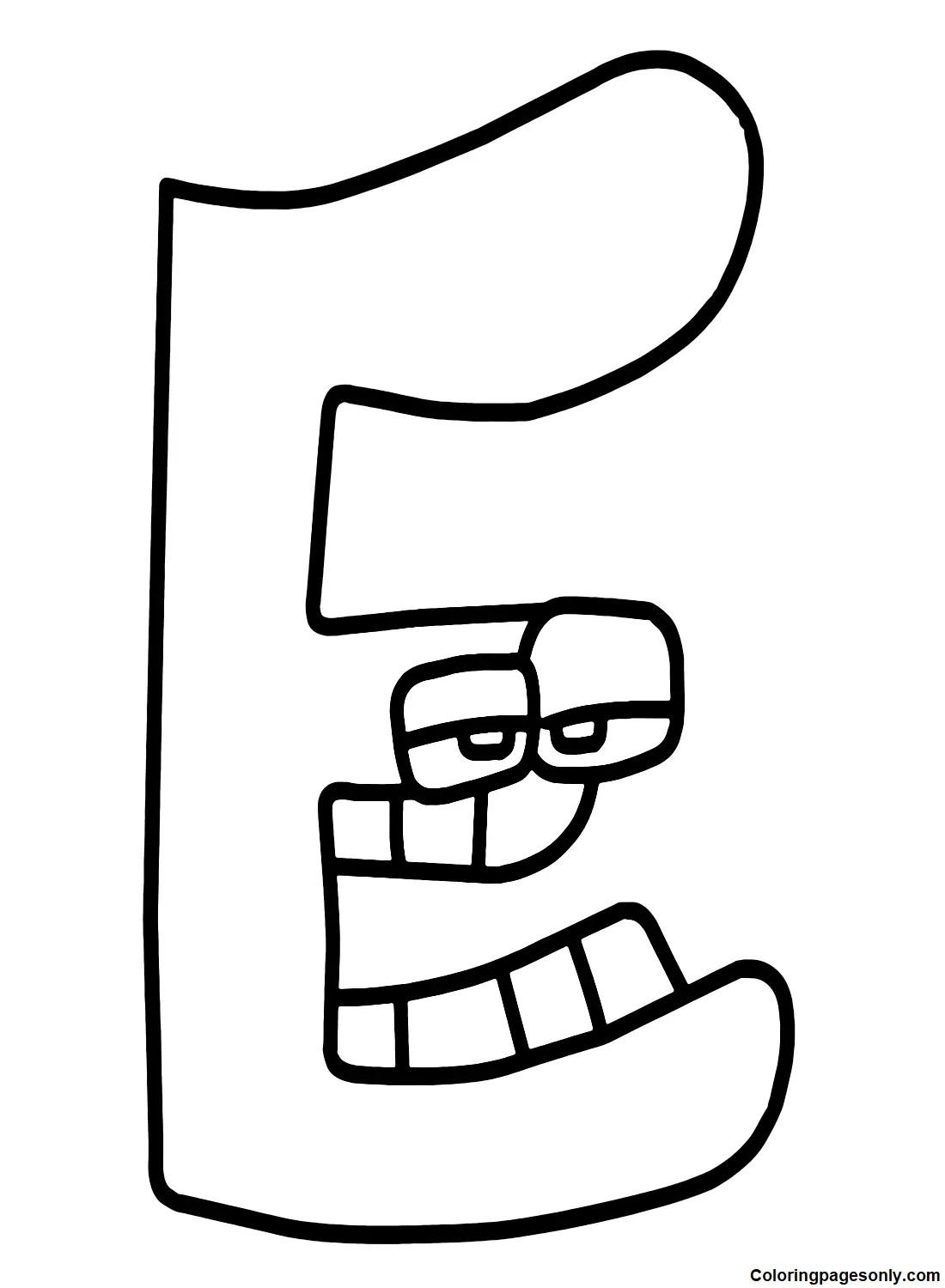 Alphabet Lore Coloring Pages 36