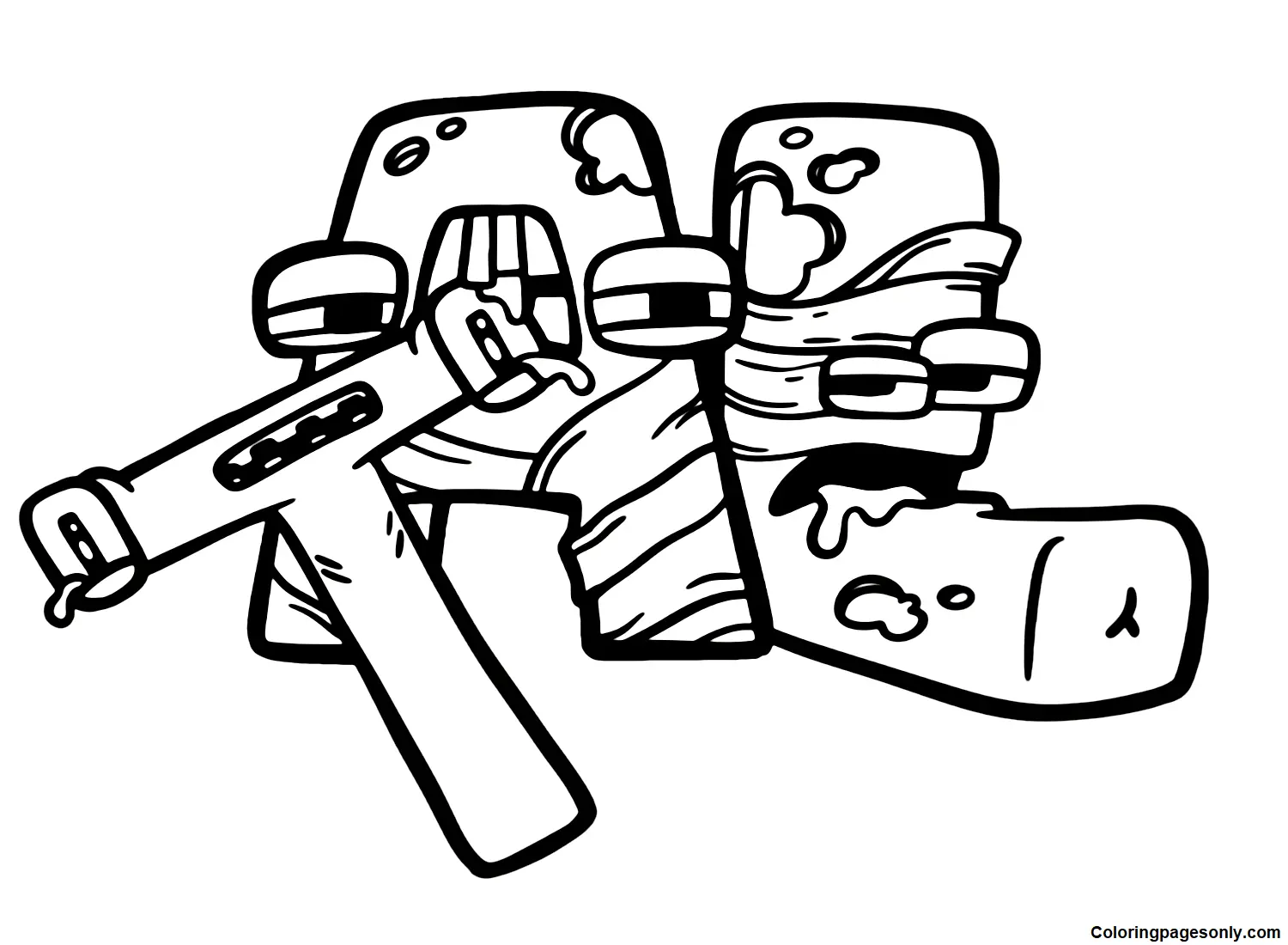 Alphabet Lore Coloring Pages 38