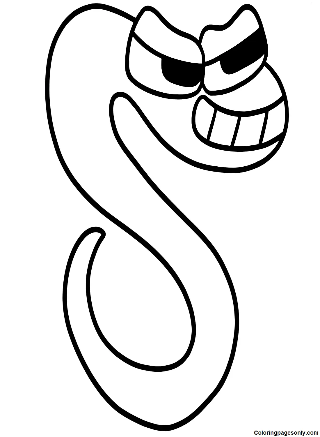 Alphabet Lore Coloring Pages 43