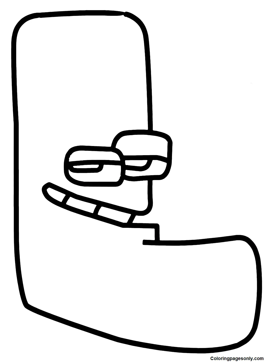 Alphabet Lore Coloring Pages 44