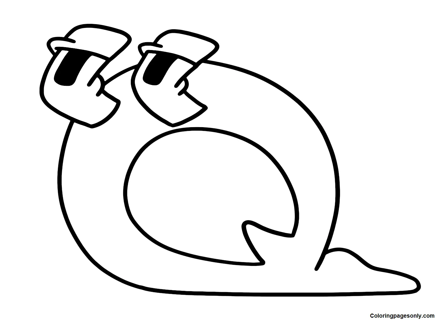 Alphabet Lore Coloring Pages 45