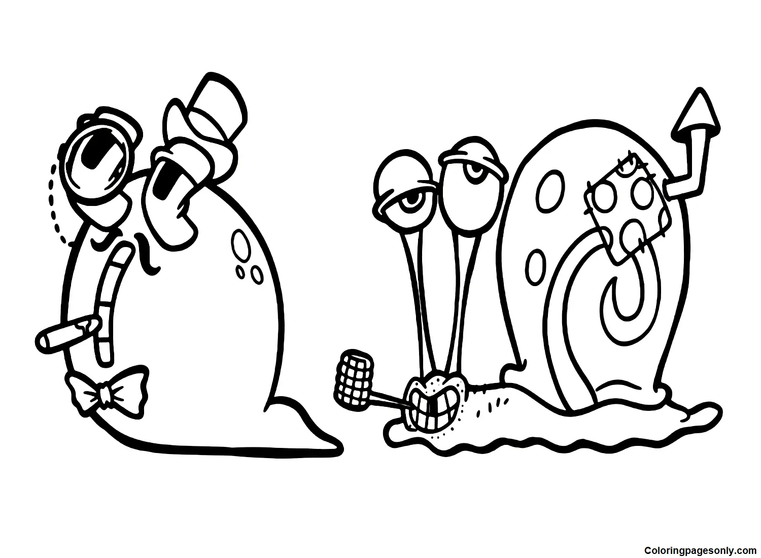 Alphabet Lore Coloring Pages 6