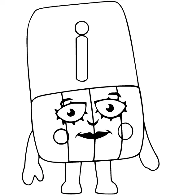 Alphablocks Coloring Pages 11