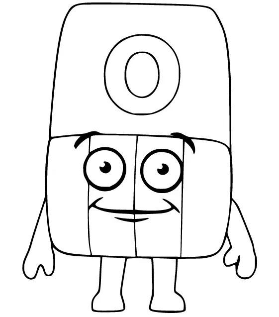 Alphablocks Coloring Pages 15