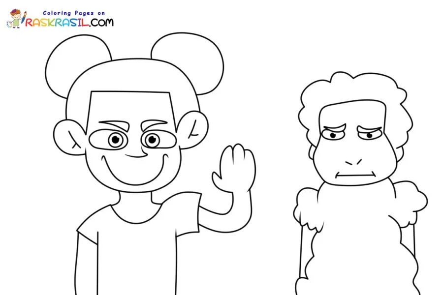 Amanda the Adventurer Coloring Pages 5