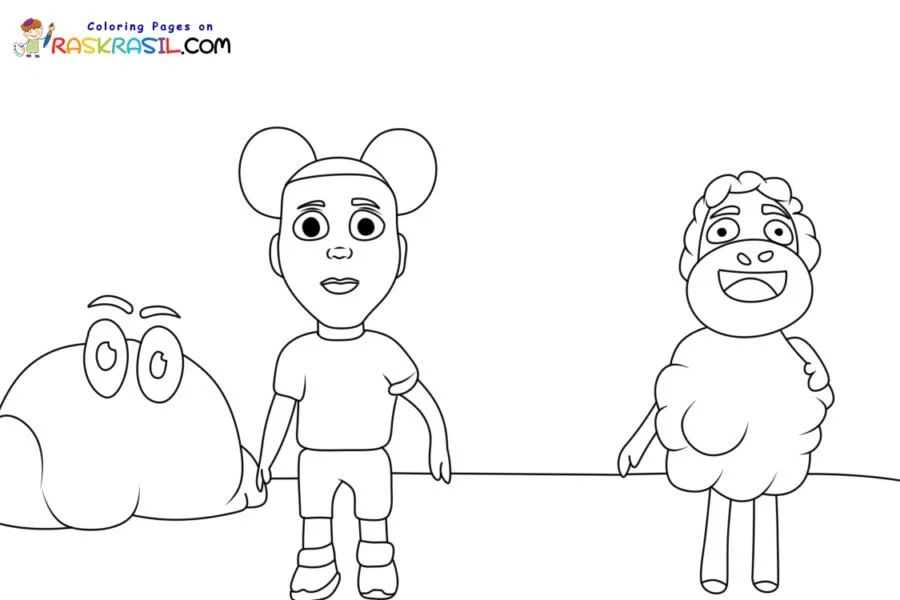 Amanda the Adventurer Coloring Pages 6