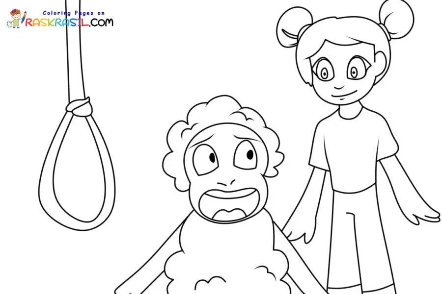 Amanda the Adventurer Coloring Pages 7