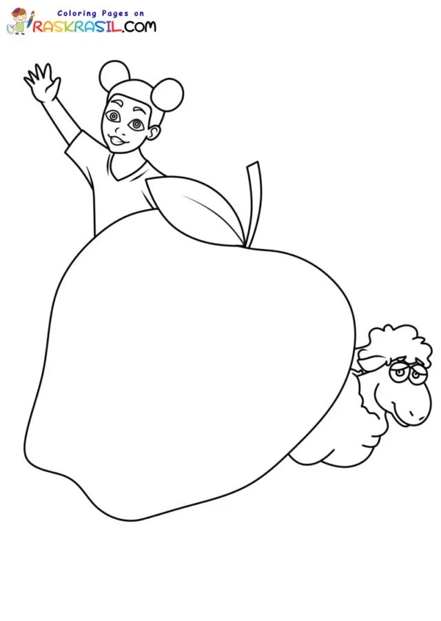 Amanda the Adventurer Coloring Pages 9