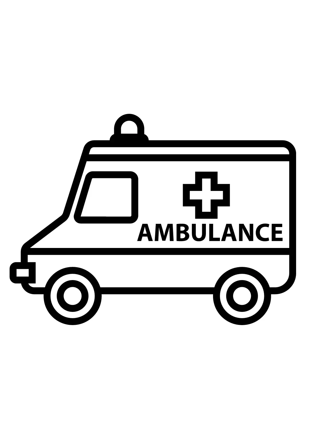 Desenhos de Ambulancia Para Colorir 16